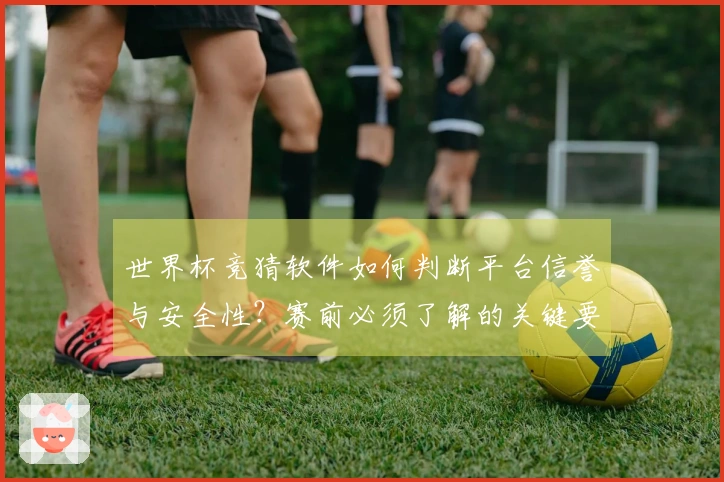世界杯竞猜软件如何判断平台信誉与安全性？赛前必须了解的关键要素